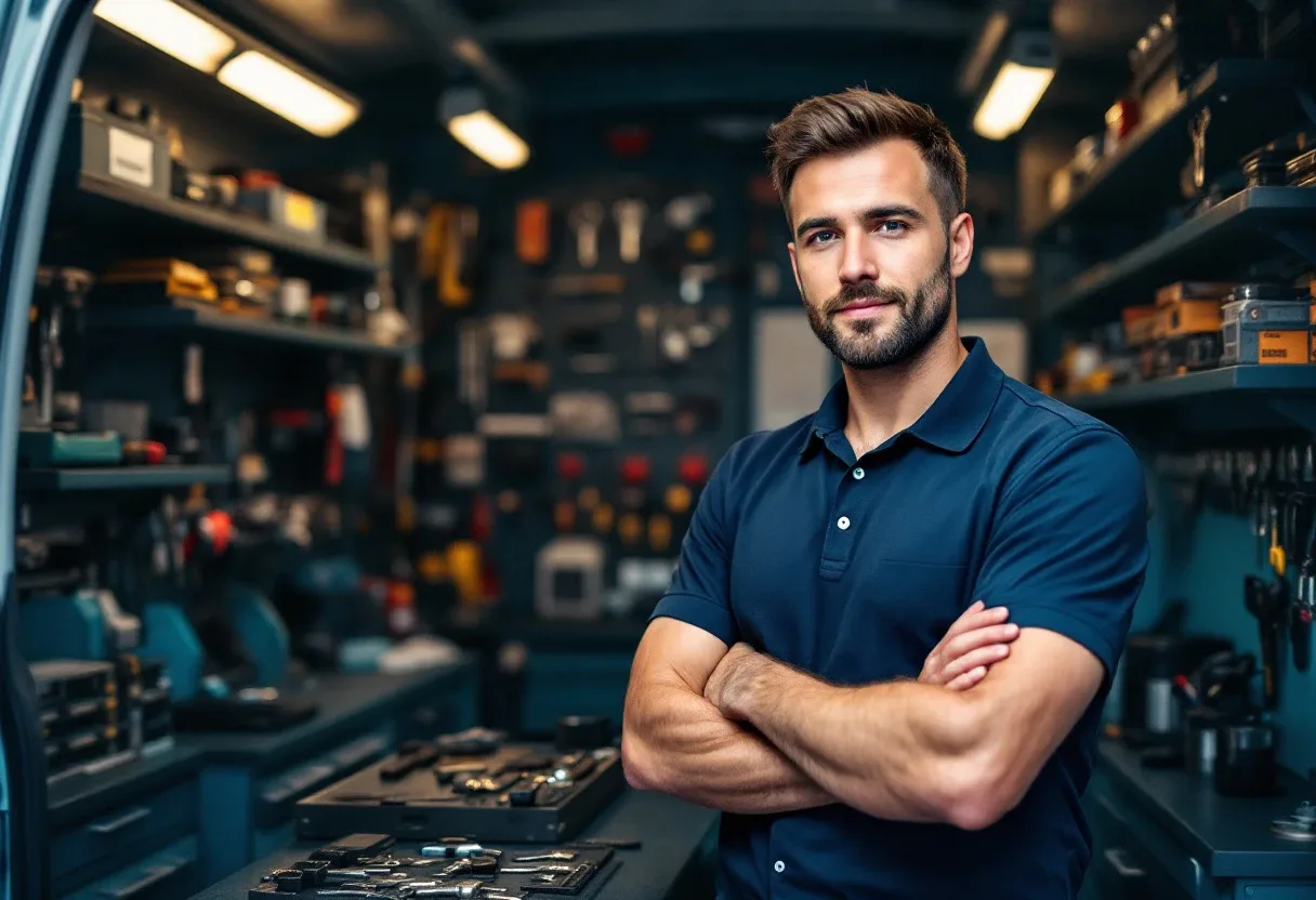 Avant Guard Locksmith technician